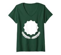 Mujer Bektashi Orden Sufi Derviche Islam Musulmán Bektashismo Camiseta Cuello V