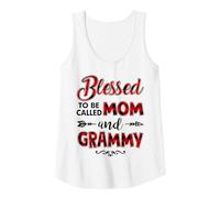 Mujer Bendecida de ser Llamada mamá y Grammy Camiseta sin Mangas