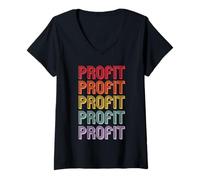 Mujer Beneficio Camiseta Cuello V