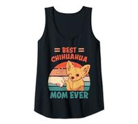 Mujer Best Chihuahua Mom Ever - Soporte para chihuahua Camiseta sin Mangas