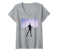Mujer Betty Boo 90s Doin The Do Pop Cantante de Simon Fowler Camiseta Cuello V