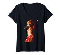 Mujer Beyonce Sabe del Hijo de Destiny Dangerously In Love Tour Camiseta Cuello V