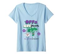 Mujer BFFs Are Forever (Gráfico Best Friends BFF) Camiseta Cuello V