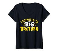 Mujer Big Brother Cargando, Ascendido a Gran Hermano 2027 Camiseta Cuello V