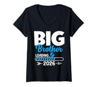 Mujer Big Brother Loading 2026, Ascendido a Big Brother 2026 Boys Camiseta Cuello V
