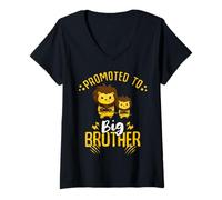 Mujer Big Brother Loading 2027, Ascendido a Gran Hermano 2027 León Camiseta Cuello V