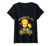Mujer Big Brother Loading 2027, Ascendido a Gran Hermano 2027 León Camiseta Cuello V