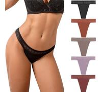 Mujer Bikini Bragas, Encaje Sexy De Cintura Alta Menstrual Tangas A Prueba Fugas, Absorbentes Menstruales Bikini Tanga Lavable Periodo MentruacióN Thong
