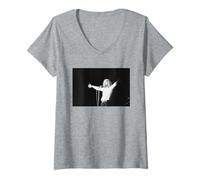 Mujer Billy Connolly Comediante de pie Sra. Brown Actor 1980 Camiseta Cuello V