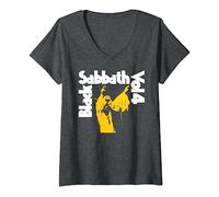 Mujer Black Sabbath Official Vol 4 Camiseta Cuello V
