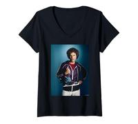 Mujer Blades Of Glory Will Ferrell Patines por Michael Grecco Camiseta Cuello V
