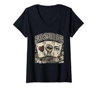 Mujer Blood Sweat & Tears Camiseta Urban Streetwear Hiphop Camiseta Cuello V