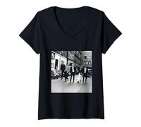 Mujer Blues Band The Yardbirds con Eric Clapton 1965 Camiseta Cuello V