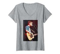 Mujer Blur Live Damon Albarn Cardiff Arena 1997 Canción 2 Camiseta Cuello V