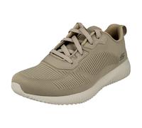 Skechers Bobs Squad Tough Talk, Zapatillas Mujer, Natural Engineered Knit, 36 EU