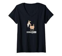 Mujer Bock en n Tacos, si entiendes - código Secreto chilliger Camiseta Cuello V