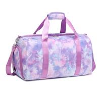 Mujer Bolsa de Deporte Niñas Bolso de Viaje Portatrajes de Viaje,Ligero Bolsa Deporte Niña para Viaje,Mariposa,Gimnasia,Deporte,Rítmica