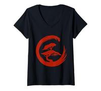 Mujer Bonsai Tree Whisperer - Funny Japanese Zen Gardener Design Camiseta Cuello V