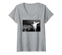Mujer Boomtown Rats Bob Geldof El Arte De Resurfacing Era Camiseta Cuello V