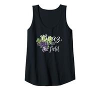 Mujer Booz y Rut Historia bíblica Cristiana de Amor Camiseta sin Mangas