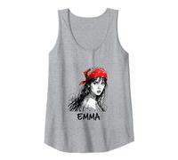 Mujer Bosquejo de una Mujer sospechosa Llamada Emma Camiseta sin Mangas