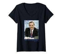 Mujer Boy Meets World Mr. Feeny Quote and Photo 90's TV Show Camiseta Cuello V