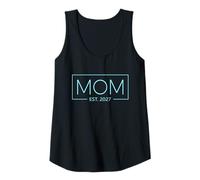 Mujer Boys Mom EST. 2027 Mom of a Boy 2027 Blue Mom 2027 Camiseta sin Mangas