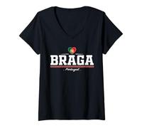 Mujer Braga Portugal Camiseta Cuello V