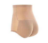 Mujer Bragas Con Relleno Braguitas - Ropa Interior De Cintura Alta Para Mujer, Lencería Transpirable, Moldeadora De Cuerpo, Moldeadora De Trasero Falso, Bragas Con Relleno De Esponja, Color Piel, M