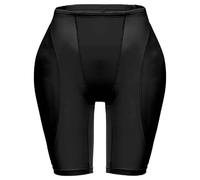 Mujer Bragas con Relleno - Cintura Alta Fajas De Gran Tamaño Levantador De Glúteos Culo Falso Recortador De Muslos Reloj De Arena Control De Barriga Lencería Push Up Suave,Negro,XL