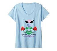 Mujer Bratz Cloe Angel Heart Wings Passion 4 Fashion Camiseta Cuello V