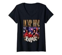 Mujer Bratz Girlz Sizzlin' Close Roxxi & Nevra Camiseta Cuello V