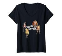 Mujer Bratz Jade Sasha Cloe y Yasmin Pretty 'N' Punk Camiseta Cuello V