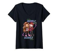 Mujer Bratz Roxxi & Nevra Girlz como Girlz Orgullo Gay Camiseta Cuello V