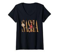 Mujer Bratz Sasha Doll Bunny Boo Girls Night out Camiseta Cuello V