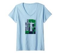 Mujer Brazilian Roots Brazil Flag Vacation Rio Camiseta Cuello V