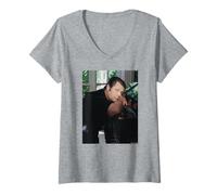 Mujer Brian Wilson The Beach Boys Pet Sonidos Michael Grecco Camiseta Cuello V