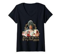 Mujer Bridgerton Bored Queen Camiseta Cuello V