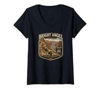 Mujer Bright Angel Trail Mule Tren Camiseta Cuello V