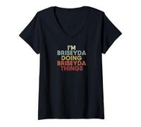 Mujer Briseyda Name Briseyda Personalized Name First Given Camiseta Cuello V