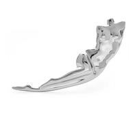 Mujer Broche creativos Broches de acero inoxidable for mujer, unisex, bicolor, con figura sexy, for fiestas, informales(STYLE)