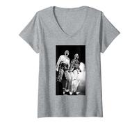 Mujer Bros Live Luke & Matt Goss en el NEC 1988 Camiseta Cuello V