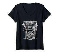 Mujer Brothers Grimm Little Sister Vintage Art Camiseta Cuello V
