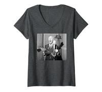 Mujer Bruce Forsyth El Precio es Correcto estrictamente Ven a Bailar Camiseta Cuello V