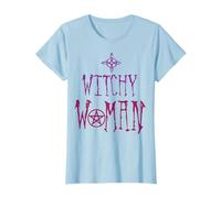 Mujer bruja, brujería, hechizos mágicos en Halloween Camiseta