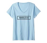 Mujer Brujo Camiseta Cuello V