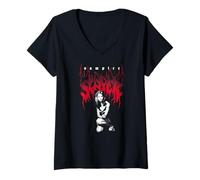 Mujer Buffy The Vampire Slayer Extreme Metal Logo Buffy TV Show Camiseta Cuello V
