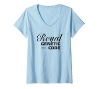 Mujer Bugonia Royal Genetic Code Camiseta Cuello V