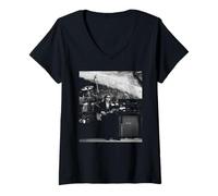 Mujer Bush Grunge Band Glicerina En Vivo Gavin Rossdale Andy Willsher Camiseta Cuello V