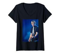 Mujer Busted Live Charlie Simpson Año 3000 Banda Pop Camiseta Cuello V